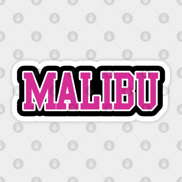 Malibu Sticker by JDaneStore